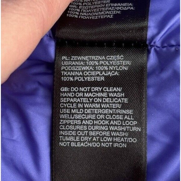 The North Face Light Puffer Jacket Women’s  Mint Green Insulated Size M - Picture 12 of 15